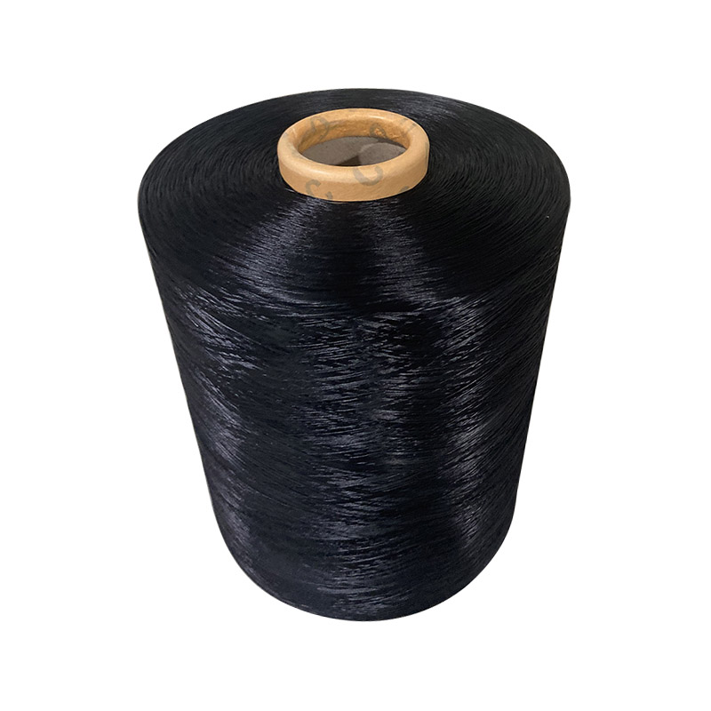 Svart resirkulert PP Twisted Yarn