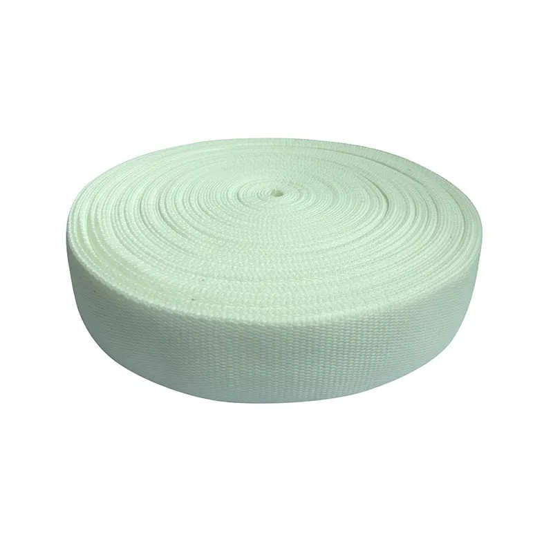 Rå hvit webbing